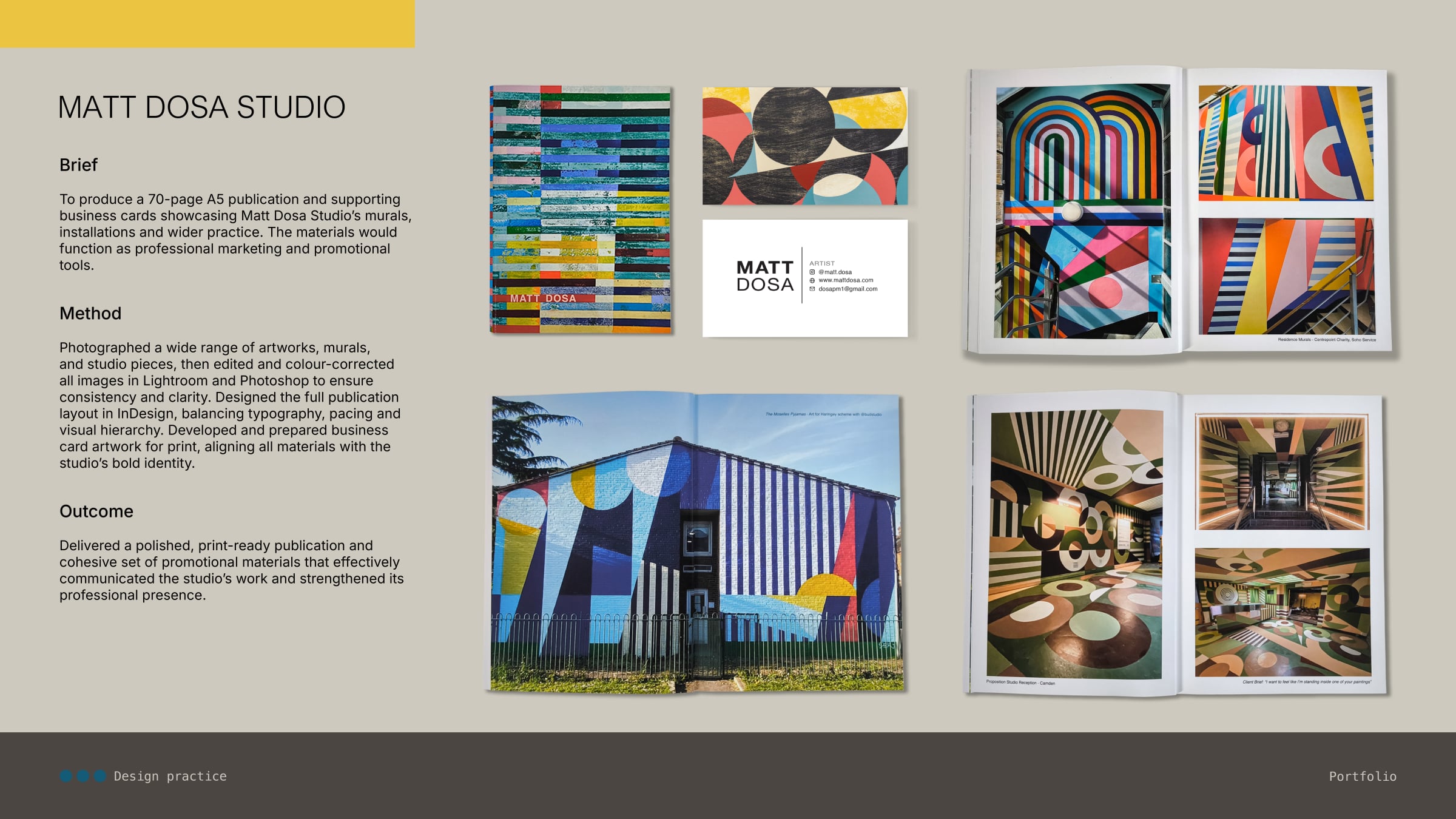 Portfolio spread 4